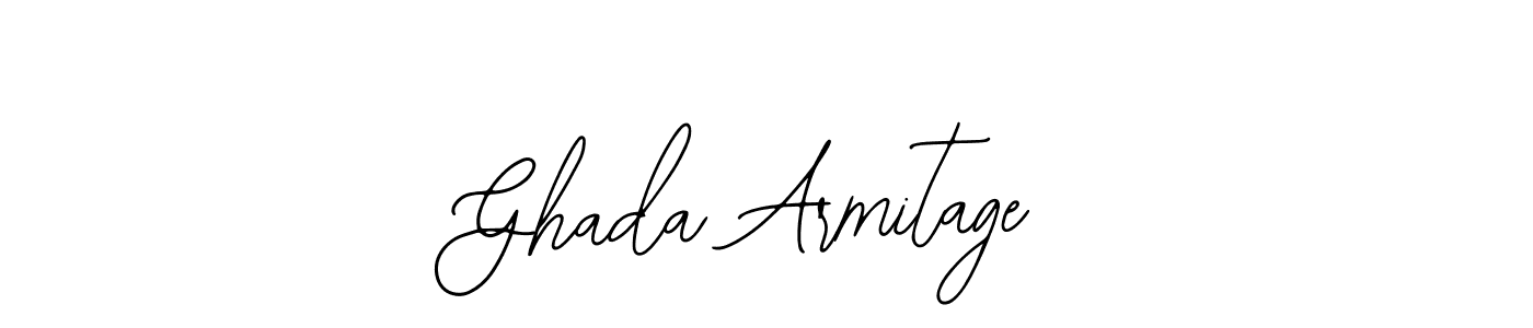 Design your own signature with our free online signature maker. With this signature software, you can create a handwritten (Bearetta-2O07w) signature for name Ghada Armitage. Ghada Armitage signature style 12 images and pictures png