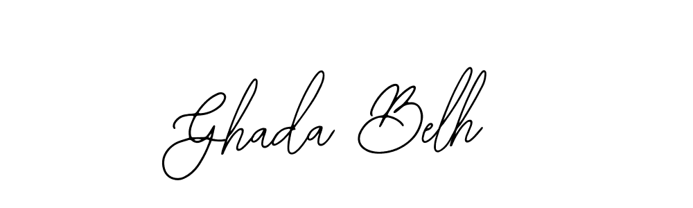 Similarly Bearetta-2O07w is the best handwritten signature design. Signature creator online .You can use it as an online autograph creator for name Ghada Belh. Ghada Belh signature style 12 images and pictures png