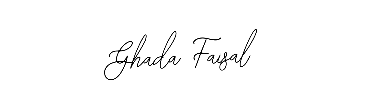 Make a beautiful signature design for name Ghada Faisal. Use this online signature maker to create a handwritten signature for free. Ghada Faisal signature style 12 images and pictures png