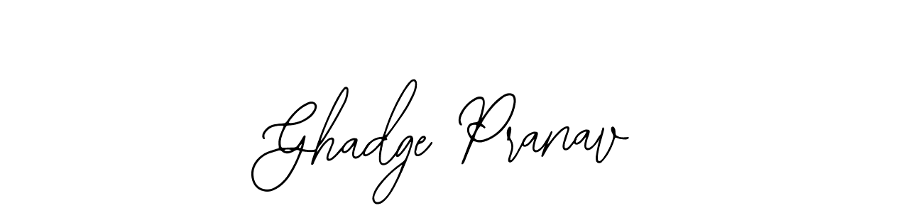 if you are searching for the best signature style for your name Ghadge Pranav. so please give up your signature search. here we have designed multiple signature styles  using Bearetta-2O07w. Ghadge Pranav signature style 12 images and pictures png