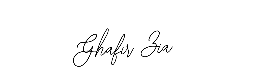 Also we have Ghafir Zia name is the best signature style. Create professional handwritten signature collection using Bearetta-2O07w autograph style. Ghafir Zia signature style 12 images and pictures png