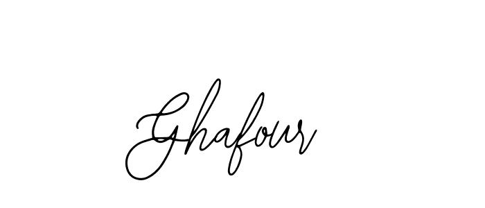 How to make Ghafour signature? Bearetta-2O07w is a professional autograph style. Create handwritten signature for Ghafour name. Ghafour signature style 12 images and pictures png