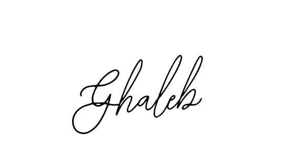 Make a beautiful signature design for name Ghaleb. With this signature (Bearetta-2O07w) style, you can create a handwritten signature for free. Ghaleb signature style 12 images and pictures png