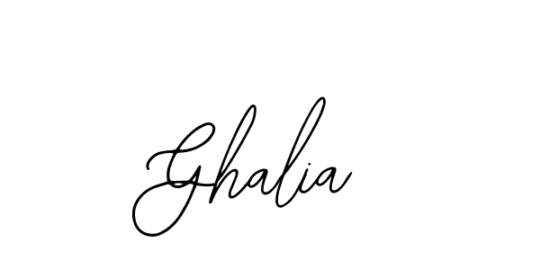 Ghalia stylish signature style. Best Handwritten Sign (Bearetta-2O07w) for my name. Handwritten Signature Collection Ideas for my name Ghalia. Ghalia signature style 12 images and pictures png