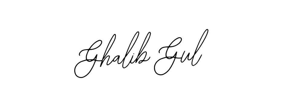 Similarly Bearetta-2O07w is the best handwritten signature design. Signature creator online .You can use it as an online autograph creator for name Ghalib Gul. Ghalib Gul signature style 12 images and pictures png