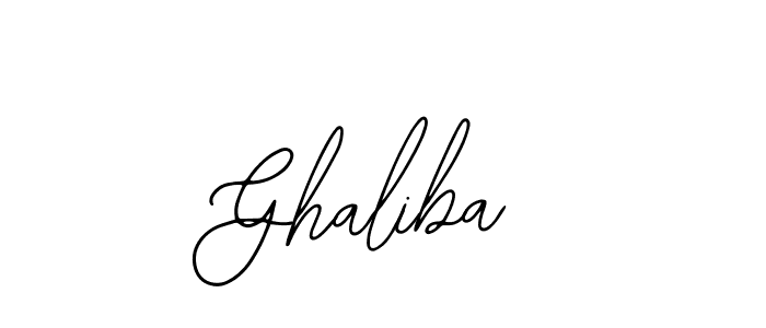 if you are searching for the best signature style for your name Ghaliba. so please give up your signature search. here we have designed multiple signature styles  using Bearetta-2O07w. Ghaliba signature style 12 images and pictures png