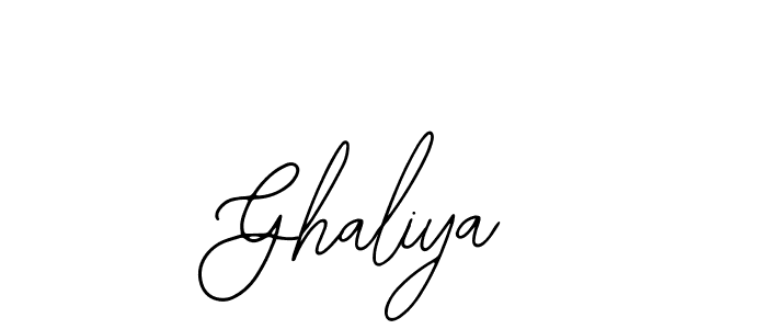 Make a beautiful signature design for name Ghaliya. Use this online signature maker to create a handwritten signature for free. Ghaliya signature style 12 images and pictures png