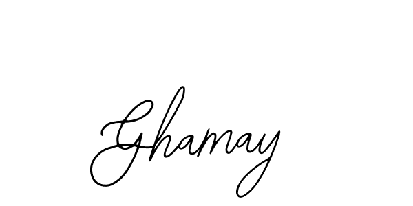 if you are searching for the best signature style for your name Ghamay. so please give up your signature search. here we have designed multiple signature styles  using Bearetta-2O07w. Ghamay signature style 12 images and pictures png