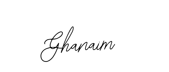 You should practise on your own different ways (Bearetta-2O07w) to write your name (Ghanaim) in signature. don't let someone else do it for you. Ghanaim signature style 12 images and pictures png