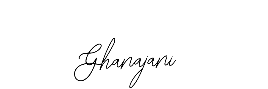 It looks lik you need a new signature style for name Ghanajani. Design unique handwritten (Bearetta-2O07w) signature with our free signature maker in just a few clicks. Ghanajani signature style 12 images and pictures png