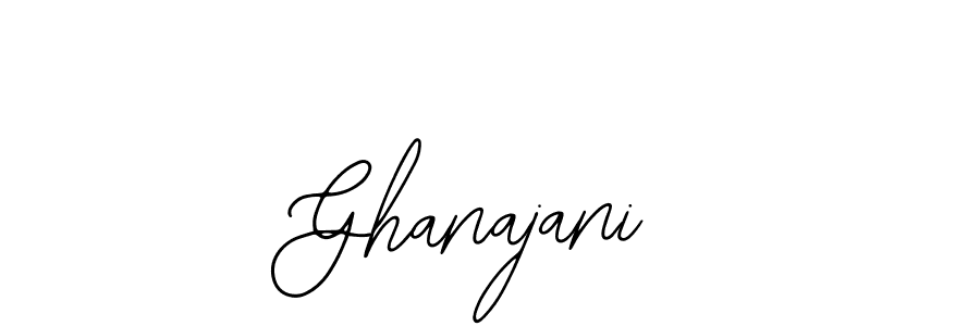 Best and Professional Signature Style for Ghanajani. Bearetta-2O07w Best Signature Style Collection. Ghanajani signature style 12 images and pictures png