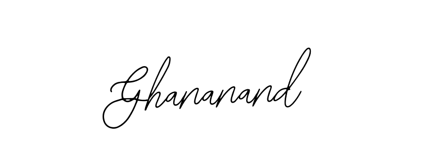 Make a beautiful signature design for name Ghananand. With this signature (Bearetta-2O07w) style, you can create a handwritten signature for free. Ghananand signature style 12 images and pictures png