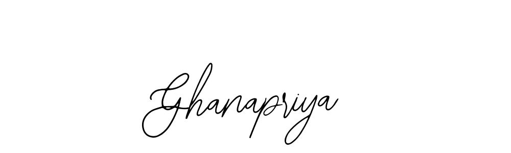 How to Draw Ghanapriya signature style? Bearetta-2O07w is a latest design signature styles for name Ghanapriya. Ghanapriya signature style 12 images and pictures png