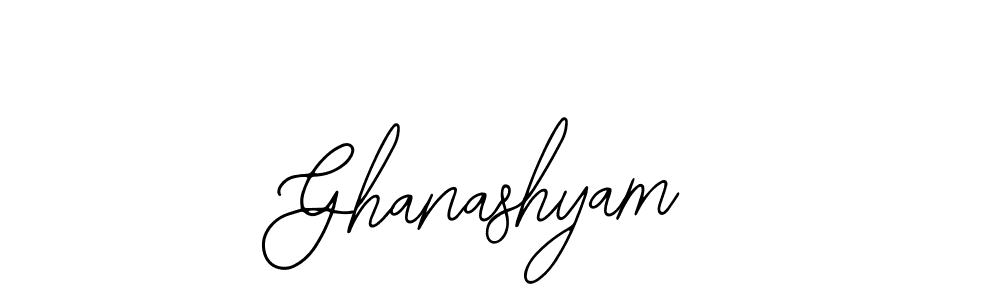 Make a beautiful signature design for name Ghanashyam. Use this online signature maker to create a handwritten signature for free. Ghanashyam signature style 12 images and pictures png