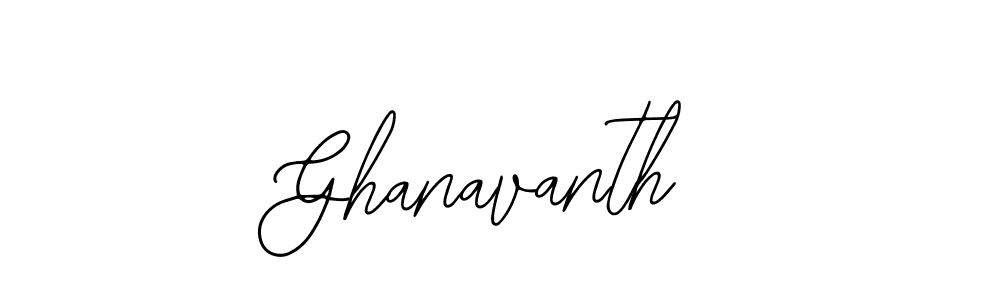 if you are searching for the best signature style for your name Ghanavanth. so please give up your signature search. here we have designed multiple signature styles  using Bearetta-2O07w. Ghanavanth signature style 12 images and pictures png