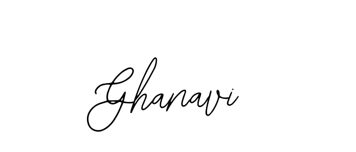 How to make Ghanavi signature? Bearetta-2O07w is a professional autograph style. Create handwritten signature for Ghanavi name. Ghanavi signature style 12 images and pictures png