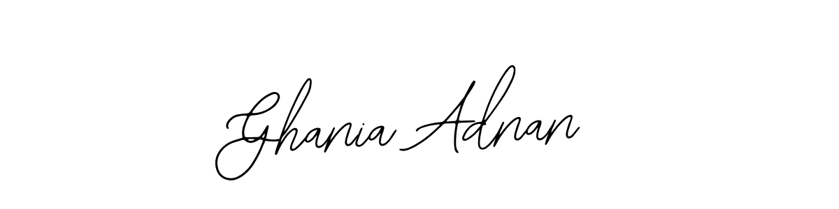 Once you've used our free online signature maker to create your best signature Bearetta-2O07w style, it's time to enjoy all of the benefits that Ghania Adnan name signing documents. Ghania Adnan signature style 12 images and pictures png