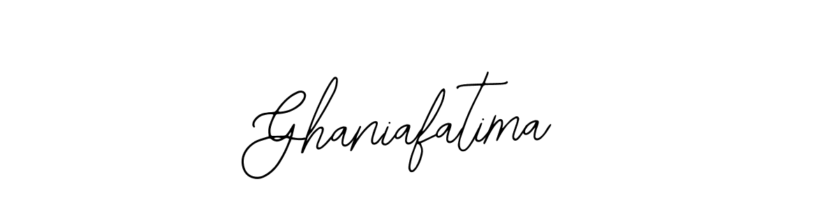 Similarly Bearetta-2O07w is the best handwritten signature design. Signature creator online .You can use it as an online autograph creator for name Ghaniafatima. Ghaniafatima signature style 12 images and pictures png