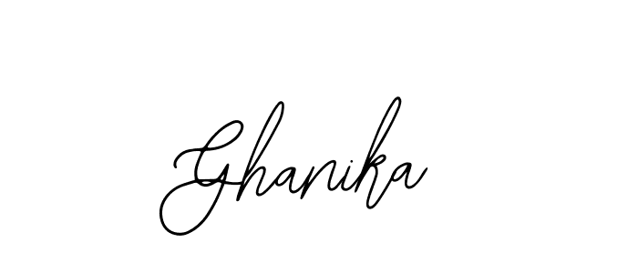 Also we have Ghanika name is the best signature style. Create professional handwritten signature collection using Bearetta-2O07w autograph style. Ghanika signature style 12 images and pictures png