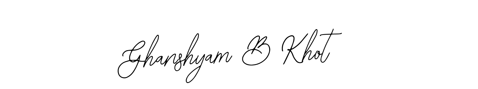 See photos of Ghanshyam B Khot official signature by Spectra . Check more albums & portfolios. Read reviews & check more about Bearetta-2O07w font. Ghanshyam B Khot signature style 12 images and pictures png