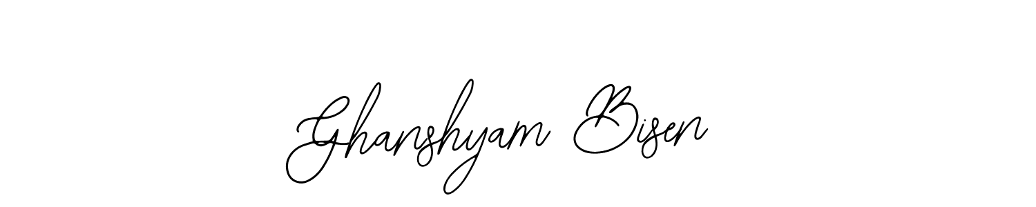 You can use this online signature creator to create a handwritten signature for the name Ghanshyam Bisen. This is the best online autograph maker. Ghanshyam Bisen signature style 12 images and pictures png