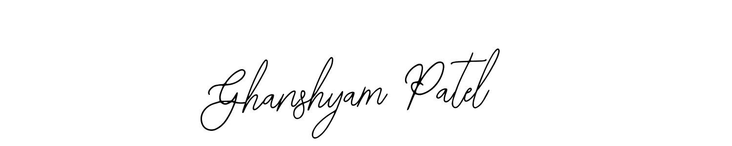 Once you've used our free online signature maker to create your best signature Bearetta-2O07w style, it's time to enjoy all of the benefits that Ghanshyam Patel name signing documents. Ghanshyam Patel signature style 12 images and pictures png