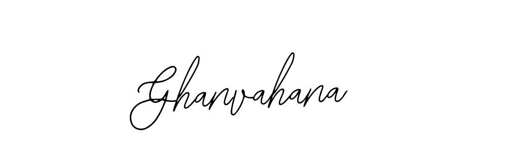 Also You can easily find your signature by using the search form. We will create Ghanvahana name handwritten signature images for you free of cost using Bearetta-2O07w sign style. Ghanvahana signature style 12 images and pictures png