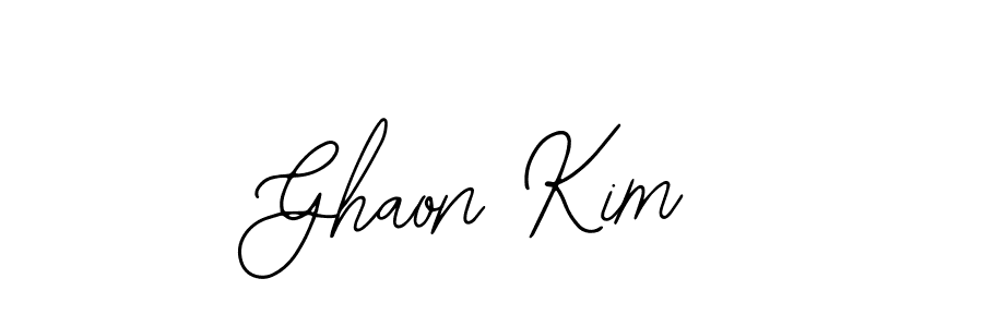 Make a beautiful signature design for name Ghaon Kim. With this signature (Bearetta-2O07w) style, you can create a handwritten signature for free. Ghaon Kim signature style 12 images and pictures png