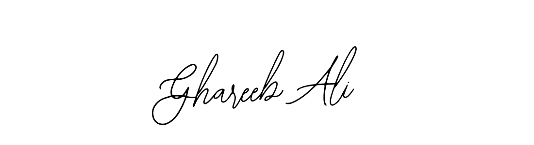 Make a short Ghareeb Ali signature style. Manage your documents anywhere anytime using Bearetta-2O07w. Create and add eSignatures, submit forms, share and send files easily. Ghareeb Ali signature style 12 images and pictures png