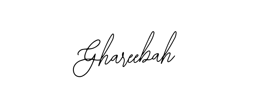 Here are the top 10 professional signature styles for the name Ghareebah. These are the best autograph styles you can use for your name. Ghareebah signature style 12 images and pictures png