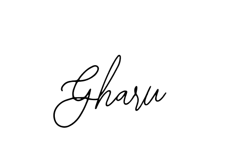 Here are the top 10 professional signature styles for the name Gharu. These are the best autograph styles you can use for your name. Gharu signature style 12 images and pictures png