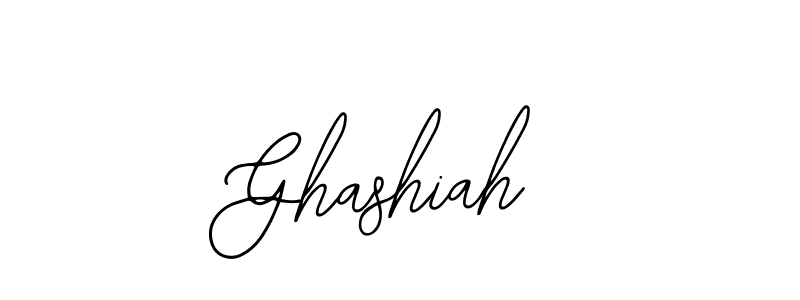 Also we have Ghashiah name is the best signature style. Create professional handwritten signature collection using Bearetta-2O07w autograph style. Ghashiah signature style 12 images and pictures png