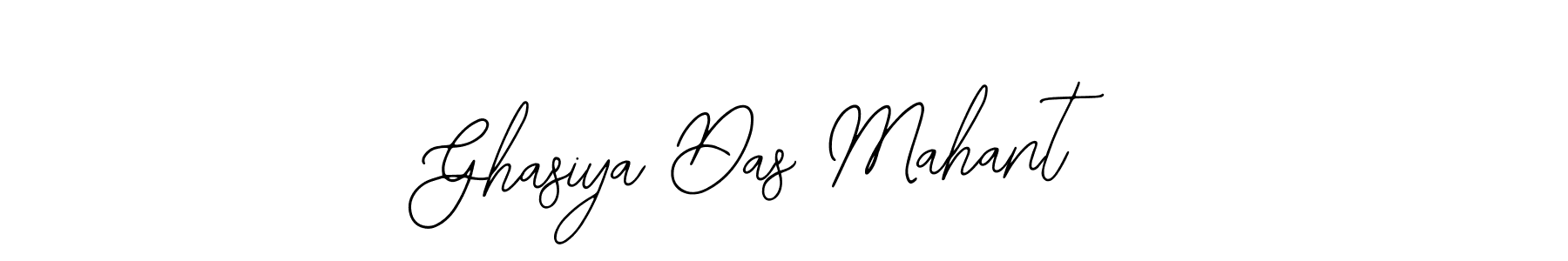 It looks lik you need a new signature style for name Ghasiya Das Mahant. Design unique handwritten (Bearetta-2O07w) signature with our free signature maker in just a few clicks. Ghasiya Das Mahant signature style 12 images and pictures png