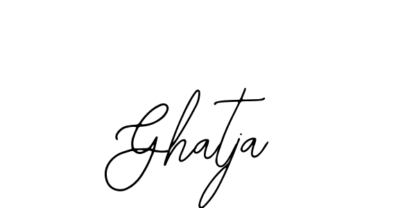 Make a beautiful signature design for name Ghatja. With this signature (Bearetta-2O07w) style, you can create a handwritten signature for free. Ghatja signature style 12 images and pictures png