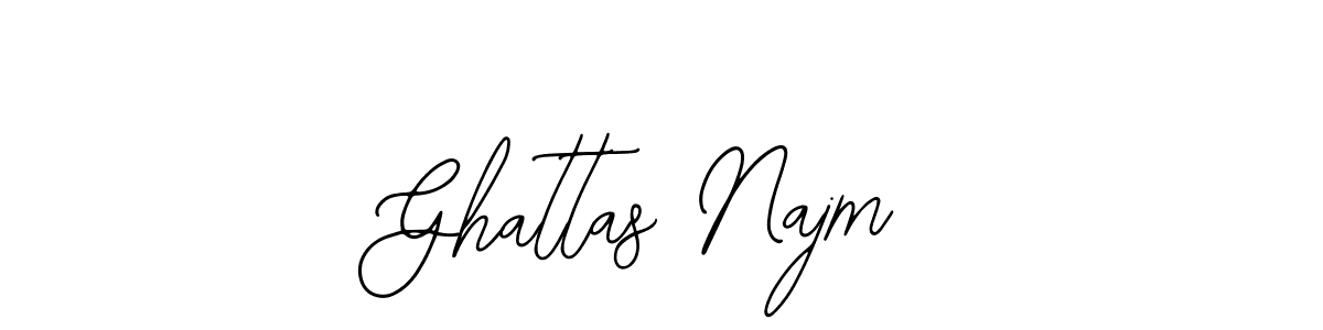 You should practise on your own different ways (Bearetta-2O07w) to write your name (Ghattas Najm) in signature. don't let someone else do it for you. Ghattas Najm signature style 12 images and pictures png