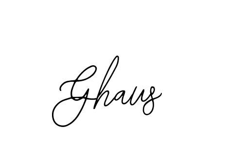 You should practise on your own different ways (Bearetta-2O07w) to write your name (Ghaus) in signature. don't let someone else do it for you. Ghaus signature style 12 images and pictures png