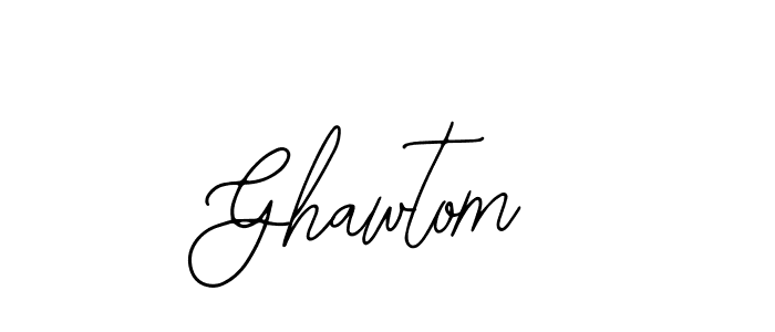 Make a beautiful signature design for name Ghawtom. Use this online signature maker to create a handwritten signature for free. Ghawtom signature style 12 images and pictures png