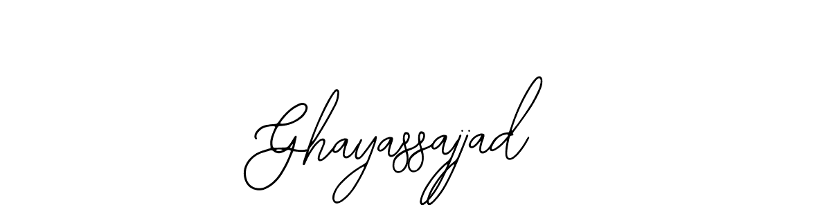 Create a beautiful signature design for name Ghayassajjad. With this signature (Bearetta-2O07w) fonts, you can make a handwritten signature for free. Ghayassajjad signature style 12 images and pictures png