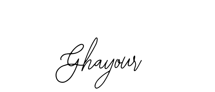 Use a signature maker to create a handwritten signature online. With this signature software, you can design (Bearetta-2O07w) your own signature for name Ghayour. Ghayour signature style 12 images and pictures png