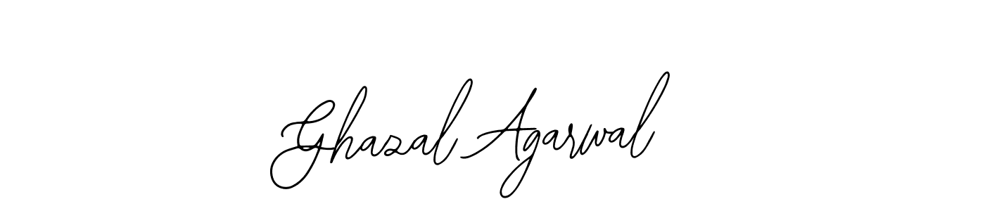 Create a beautiful signature design for name Ghazal Agarwal. With this signature (Bearetta-2O07w) fonts, you can make a handwritten signature for free. Ghazal Agarwal signature style 12 images and pictures png