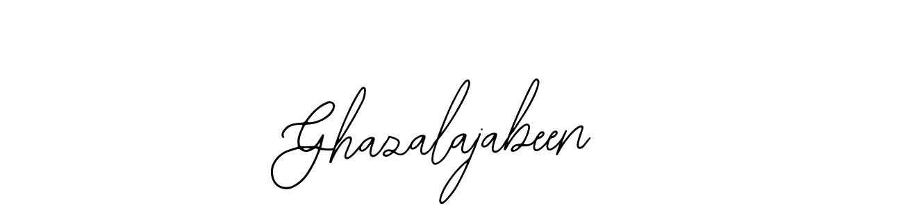 Make a beautiful signature design for name Ghazalajabeen. With this signature (Bearetta-2O07w) style, you can create a handwritten signature for free. Ghazalajabeen signature style 12 images and pictures png