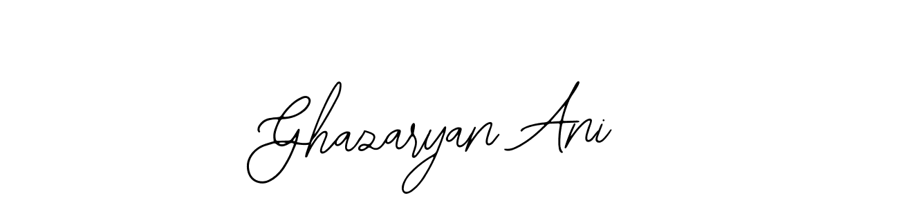 Also we have Ghazaryan Ani name is the best signature style. Create professional handwritten signature collection using Bearetta-2O07w autograph style. Ghazaryan Ani signature style 12 images and pictures png