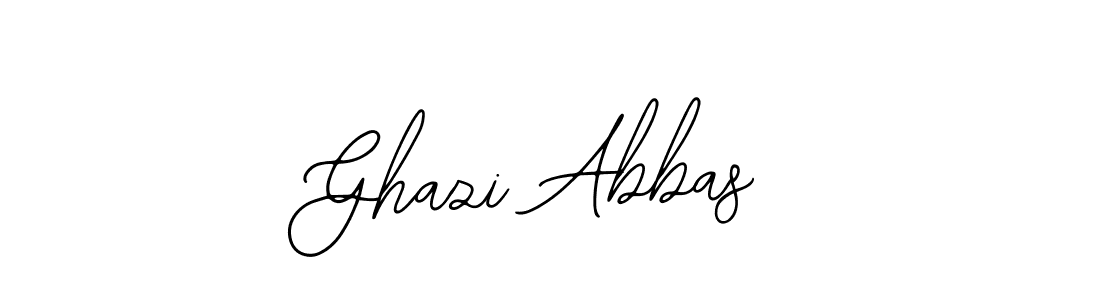 How to make Ghazi Abbas signature? Bearetta-2O07w is a professional autograph style. Create handwritten signature for Ghazi Abbas name. Ghazi Abbas signature style 12 images and pictures png