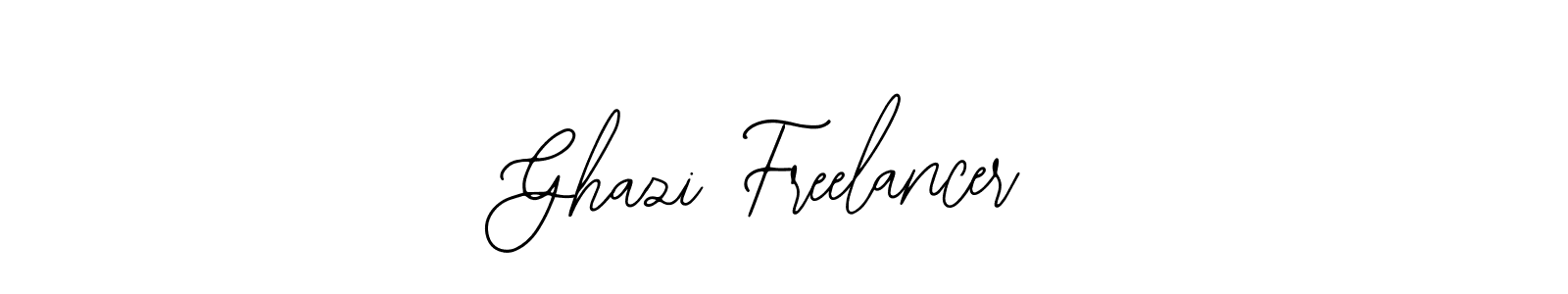 The best way (Bearetta-2O07w) to make a short signature is to pick only two or three words in your name. The name Ghazi Freelancer include a total of six letters. For converting this name. Ghazi Freelancer signature style 12 images and pictures png