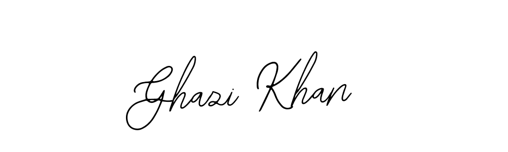 The best way (Bearetta-2O07w) to make a short signature is to pick only two or three words in your name. The name Ghazi Khan include a total of six letters. For converting this name. Ghazi Khan signature style 12 images and pictures png