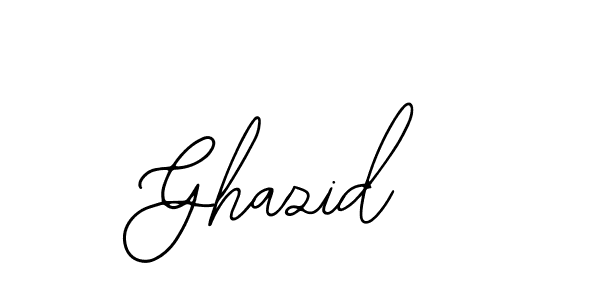 Ghazid stylish signature style. Best Handwritten Sign (Bearetta-2O07w) for my name. Handwritten Signature Collection Ideas for my name Ghazid. Ghazid signature style 12 images and pictures png