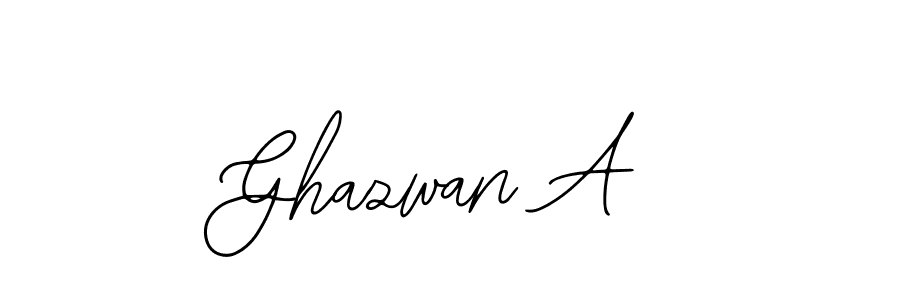 Make a beautiful signature design for name Ghazwan A. Use this online signature maker to create a handwritten signature for free. Ghazwan A signature style 12 images and pictures png