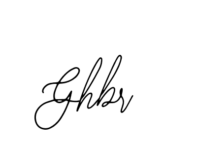 Use a signature maker to create a handwritten signature online. With this signature software, you can design (Bearetta-2O07w) your own signature for name Ghbr. Ghbr signature style 12 images and pictures png