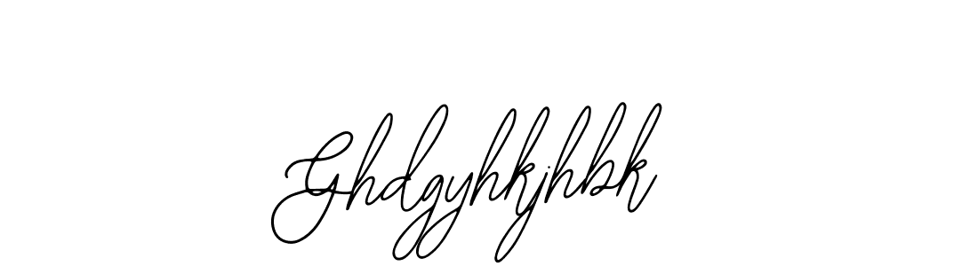 Design your own signature with our free online signature maker. With this signature software, you can create a handwritten (Bearetta-2O07w) signature for name Ghdgyhkjhbk. Ghdgyhkjhbk signature style 12 images and pictures png