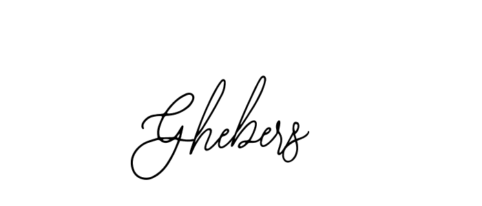 Here are the top 10 professional signature styles for the name Ghebers. These are the best autograph styles you can use for your name. Ghebers signature style 12 images and pictures png